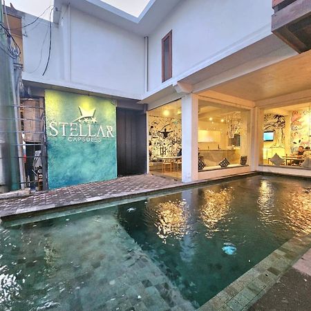 Hostel Stellar Capsules Seminyak Exterior foto Stellar Spa