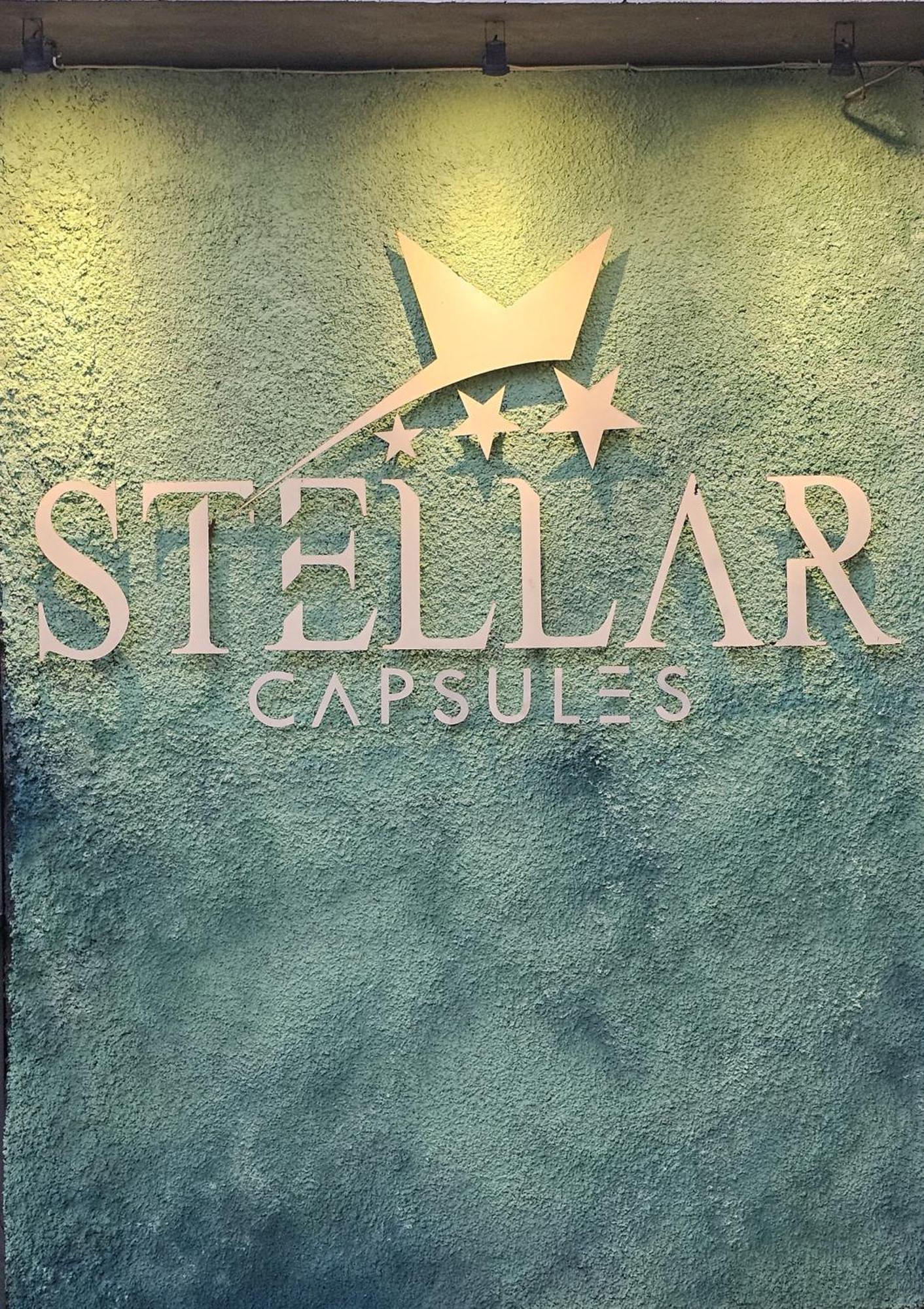 Hostel Stellar Capsules Seminyak Exterior foto Stellar Capsules logo