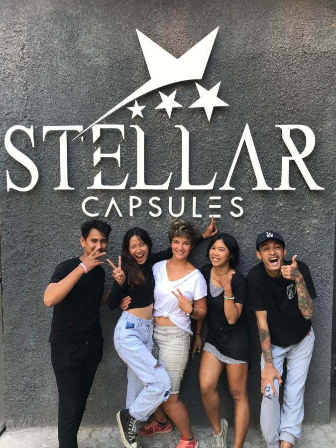 Hostel Stellar Capsules Seminyak Exterior foto Stellar Capsules