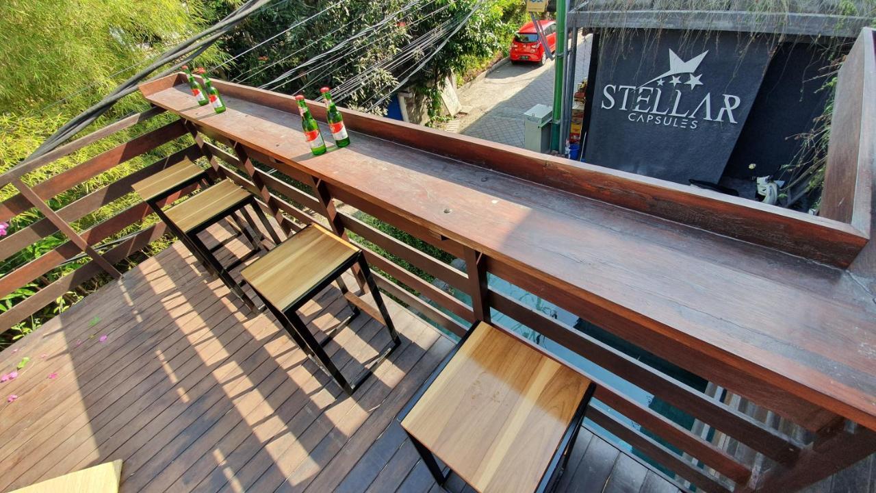 Hostel Stellar Capsules Seminyak Exterior foto Stellar Capsules